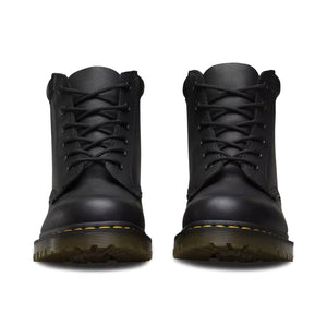 Dr. Martens 939 Black Greasy Ben Boot 6 Eyelet Ankle Boot