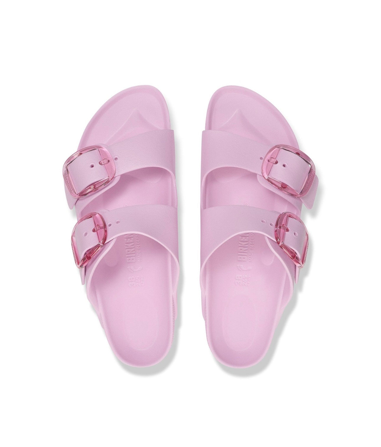 Birkenstock Arizona Fondant Pink Big Buckle EVA Vegan Made In Germany