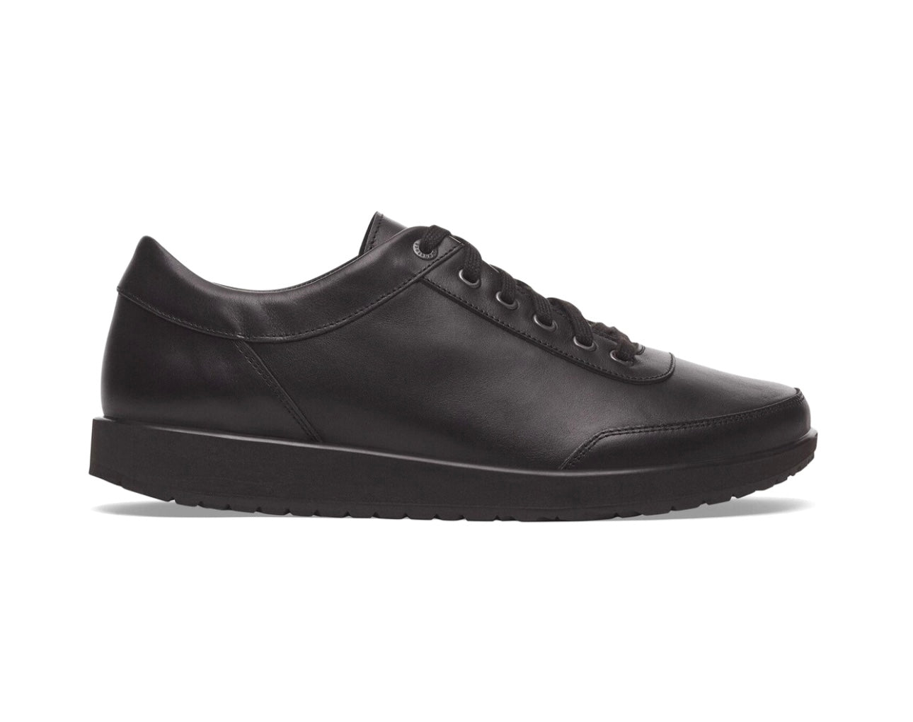 Birkenstock Honnef 365 Black Natural Leather 6 Eyelet Shoe