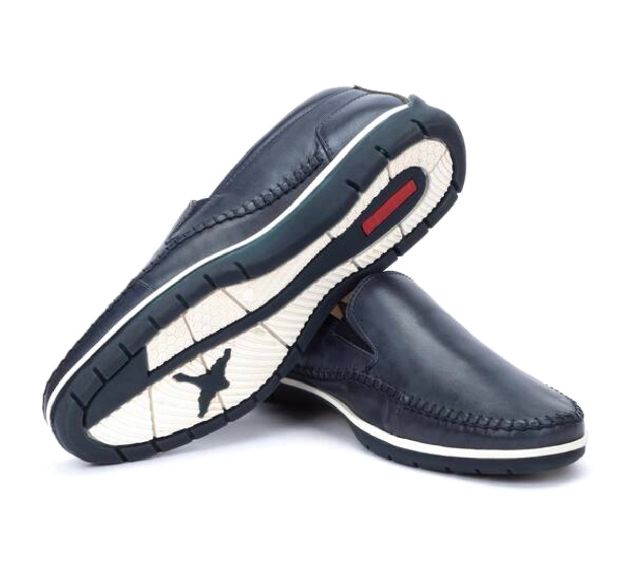 Pikolinos Marbella M9A-3111 Blue Leather Slip On Shoe Made In Spain