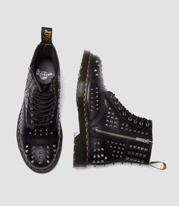 Dr. Martens 1460 Black Atlas Studded 8 Eyelet Boot