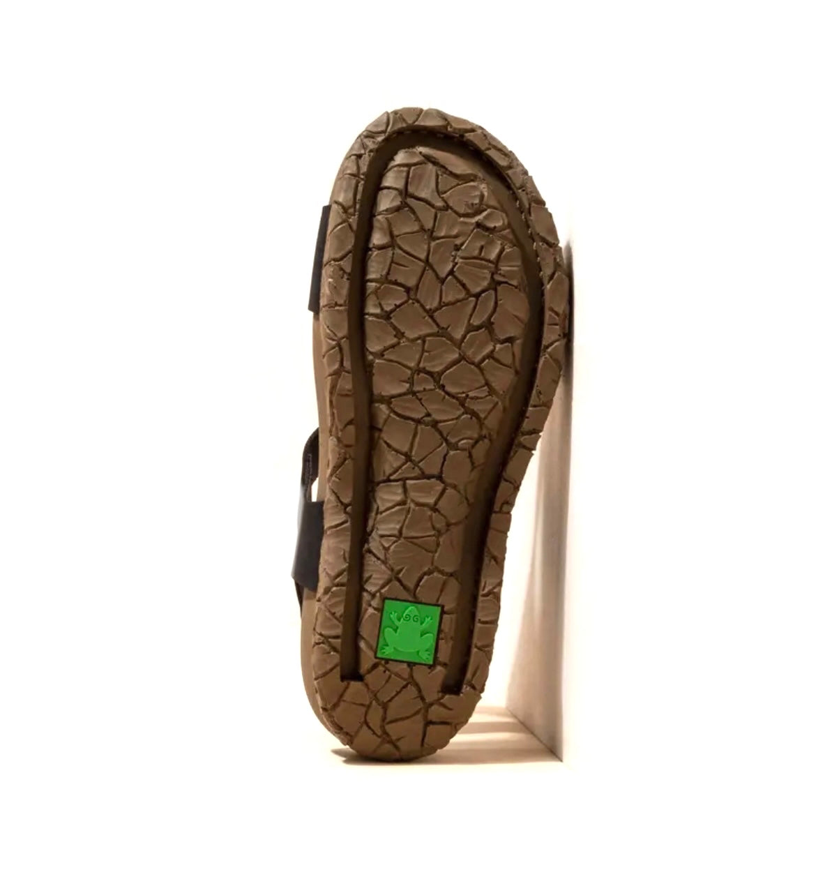 El Naturalista 5861T Black Tabernas Sion Vegan Velcro Sandal Made In Spain