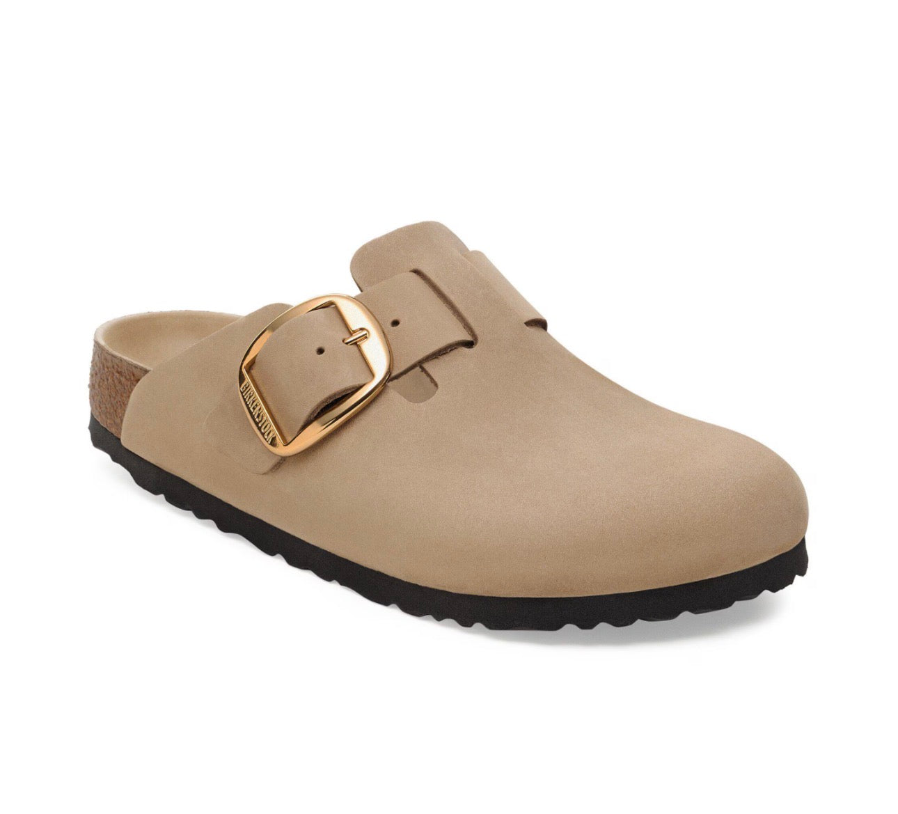 Birkenstock Boston Big Buckle Tabacco Brown Oiled Clog Made In Germany