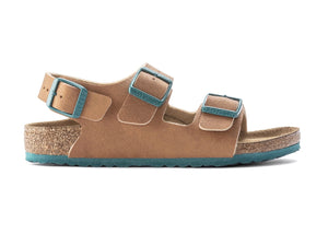 Birkenstock Milano Kids Kinder Desert Soil Ginger Brown Birko-Flor Made In Germany