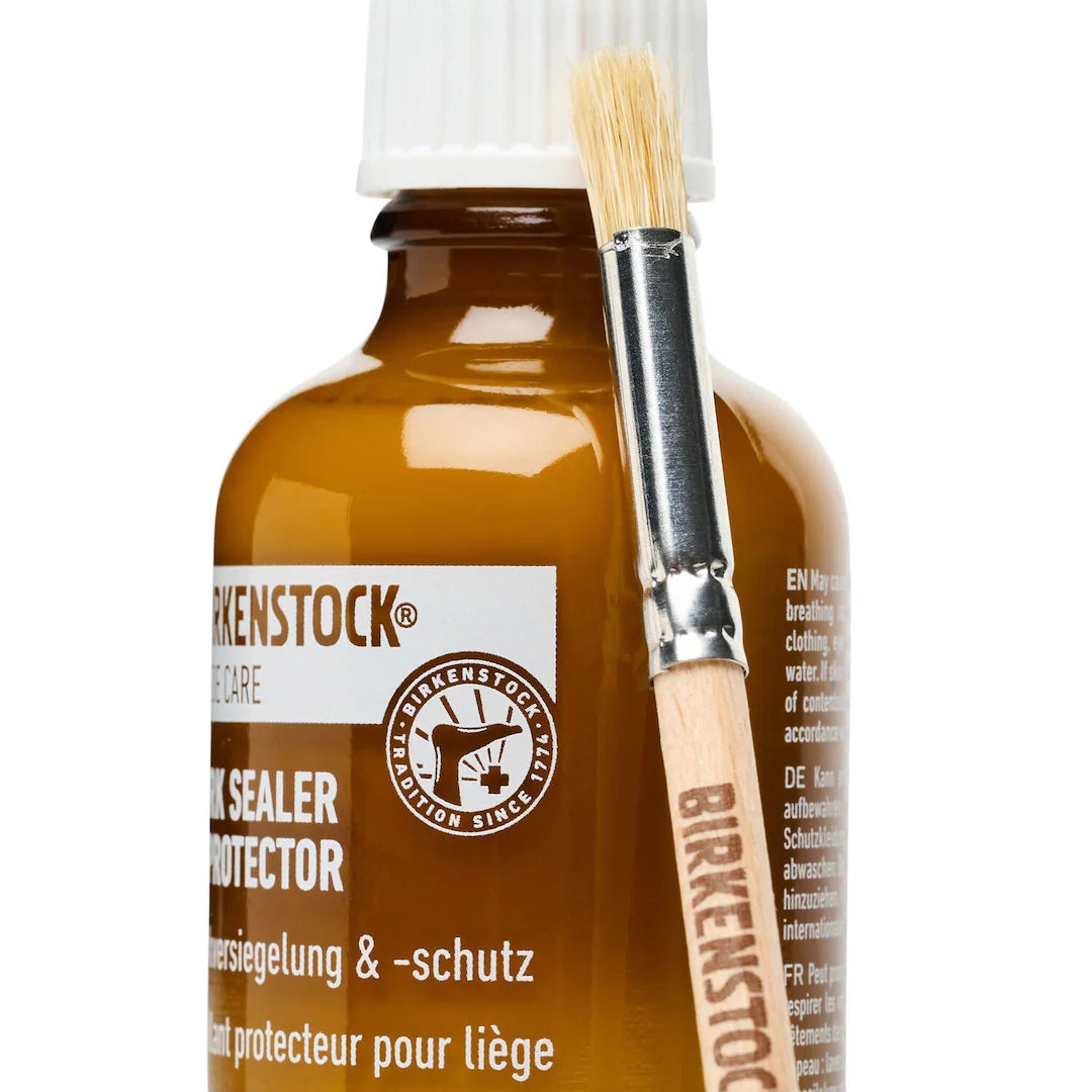 Birkenstock Cork Sealer and Protector Multi (Brush Included) 50ml Made In Germany