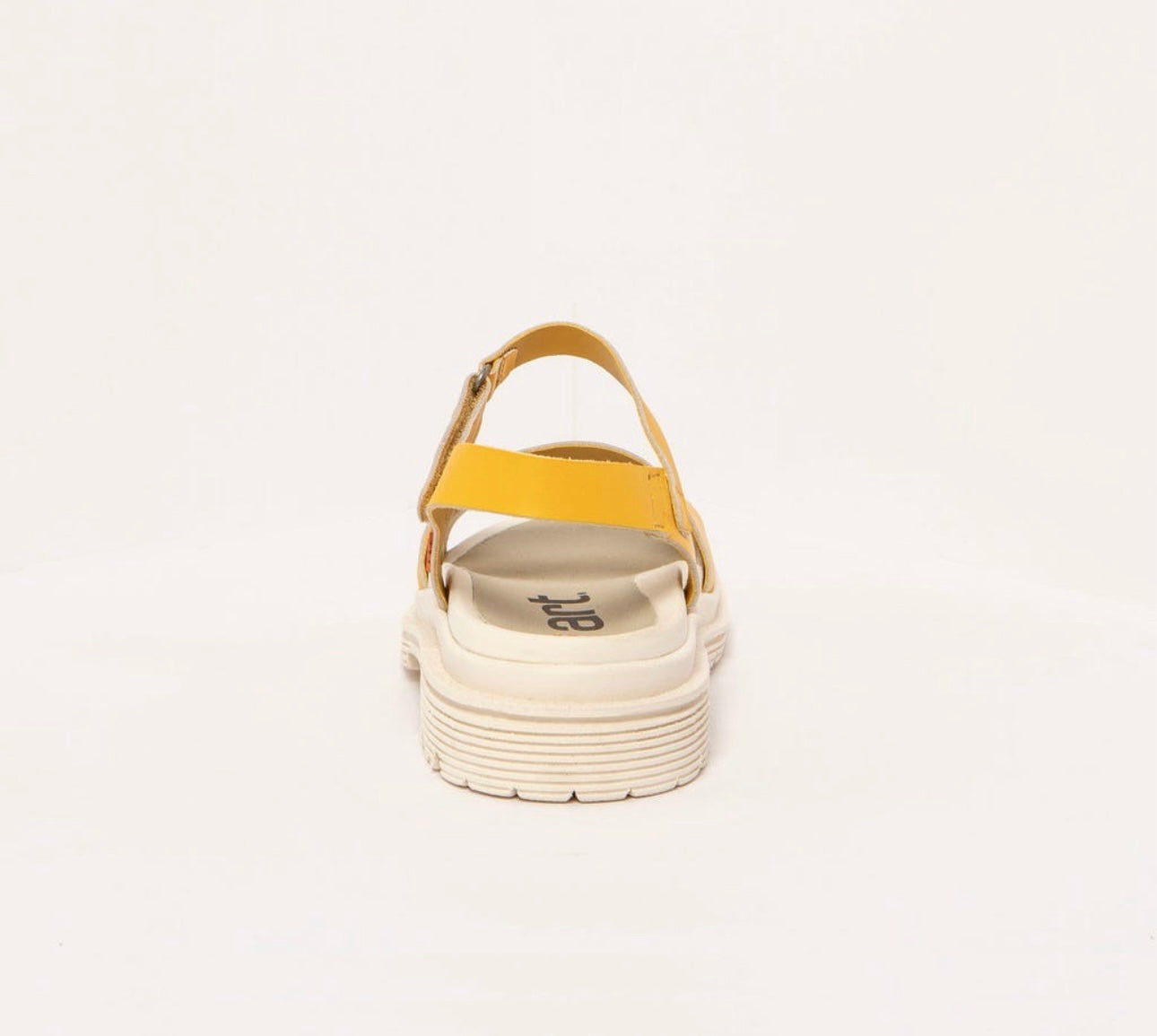 Art 1548 Birmingham Nappa Yellow Sandal Made In Spain