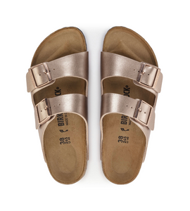 Birkenstock Arizona Copper Rose Gold Birko-Flor Made In Germany