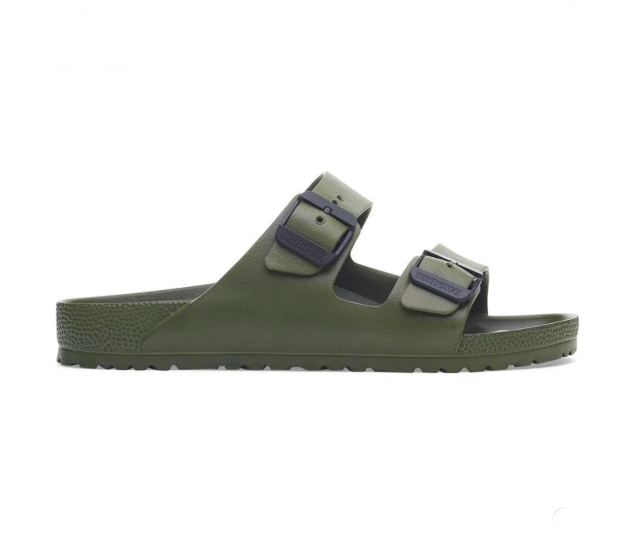 Birkenstock Stealth Buckle Khaki Green Black EVA Vegan Made In Germany