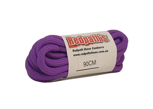 Redpath’s Purple 35 Inch 90cm (4-6 Eyelet) Round Polyester Shoe Laces