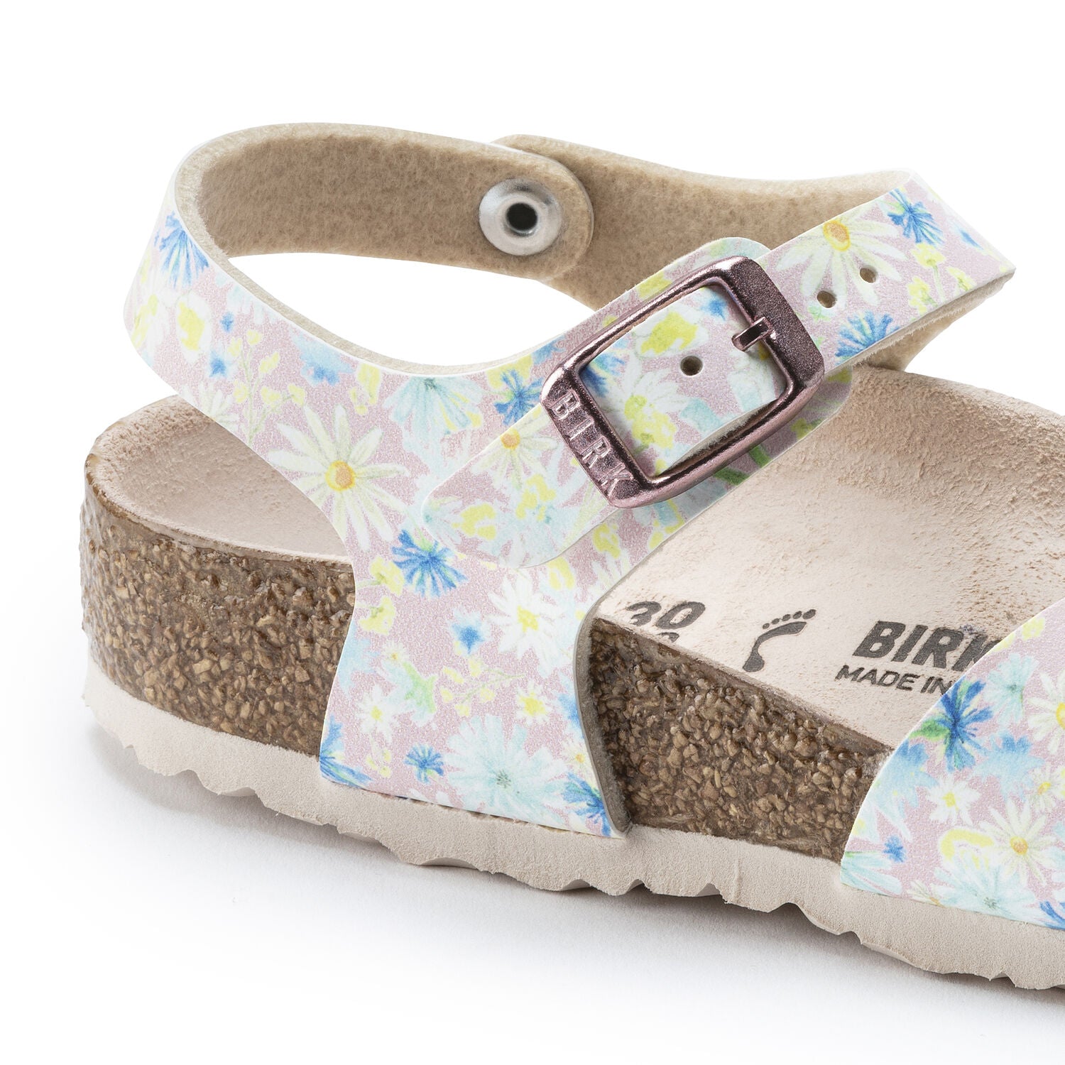 Birkenstock Rio Kids Pastel Floral Birko-Flor Made In Germany