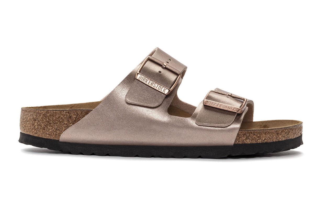 Birkenstock Arizona Copper Rose Gold Birko-Flor Made In Germany