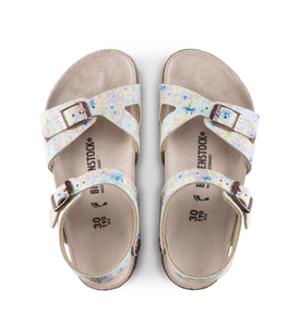 Birkenstock Rio Kids Pastel Floral Birko-Flor Made In Germany