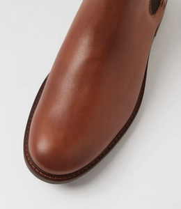 Wild Rhino Bern Light Tan Brown Chelsea Ankle Boot Made In Portugal