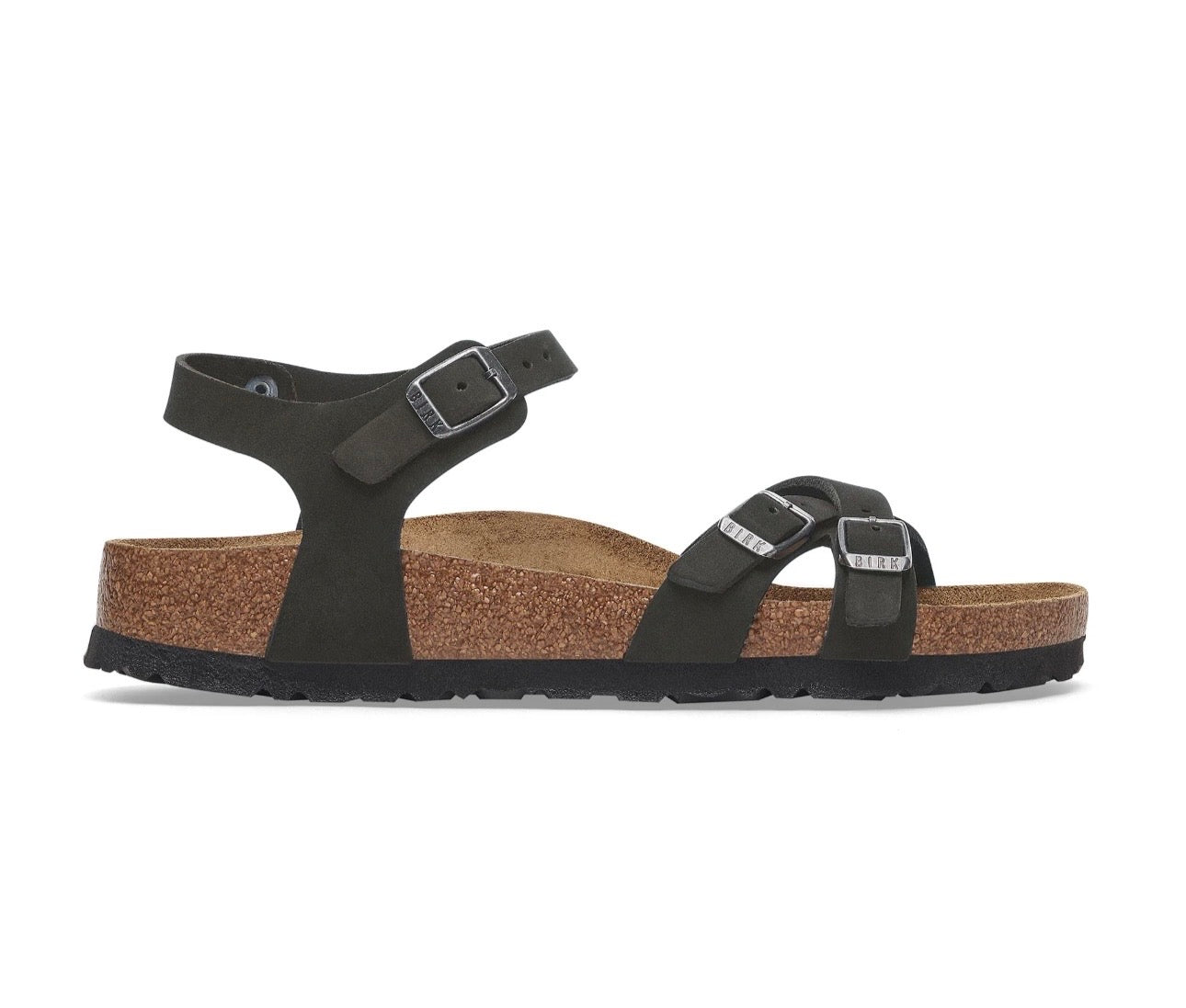 Birkenstock Kumba Black Nubuck Leather Soft Footbed Made In Germany