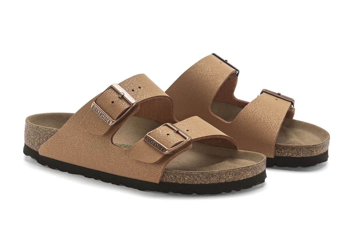 Birkenstock Arizona Pecan Vegan Birko-Flor Nubuck Made In Germany