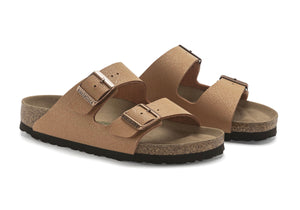 Birkenstock Arizona Pecan Vegan Birko-Flor Nubuck Made In Germany