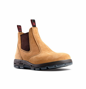 Redback UBBA Banana Suede Bobcat Soft Toe Elastic Sided Boot Made In Australia