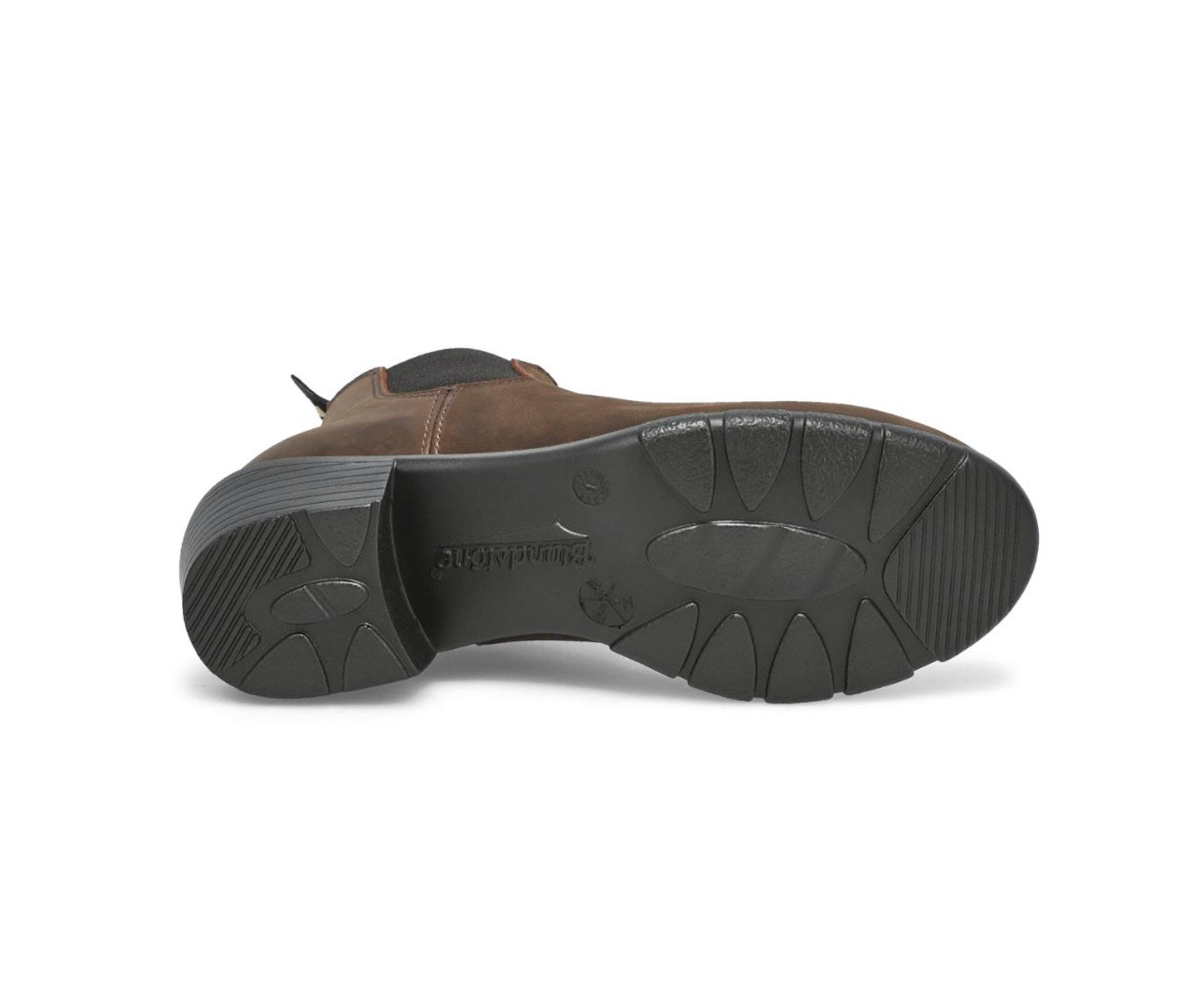 Blundstone 1673 Antique Brown Elastic Sided Cuban Heel Boot