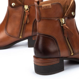 Pikolinos Malaga W6W-8526C1 Brandy Light Tan Zip Ankle Boot