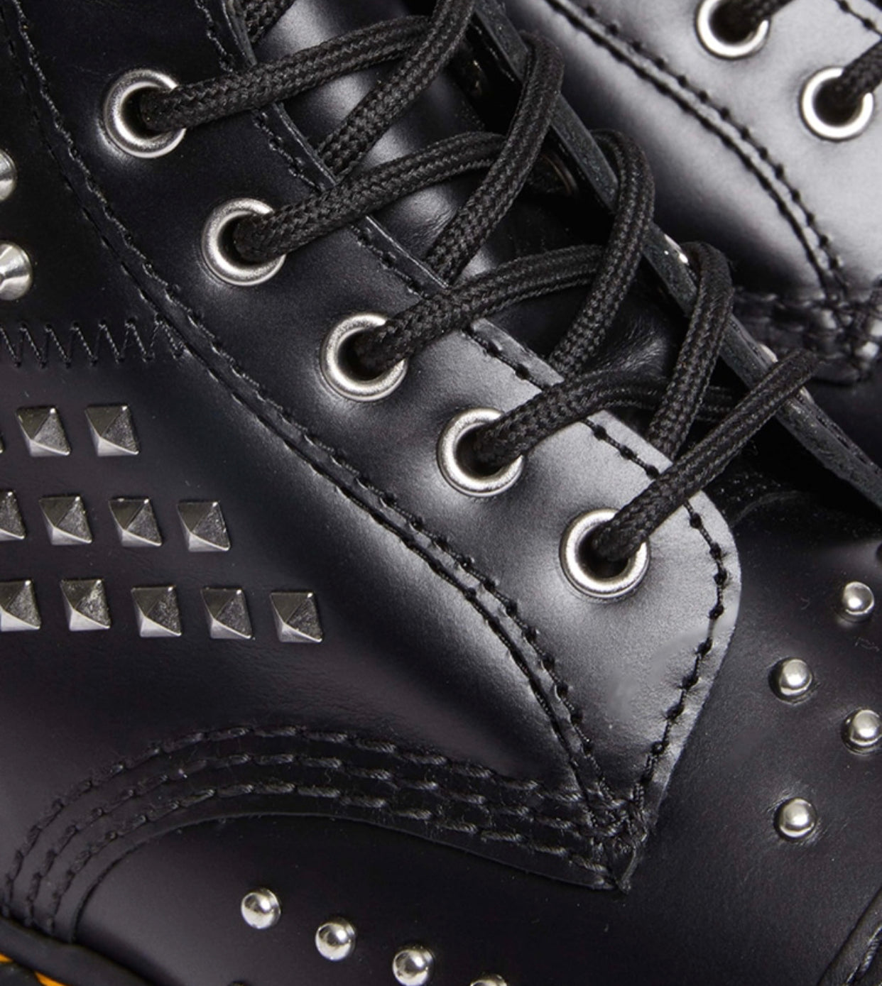 Dr. Martens 1460 Black Atlas Studded 8 Eyelet Boot