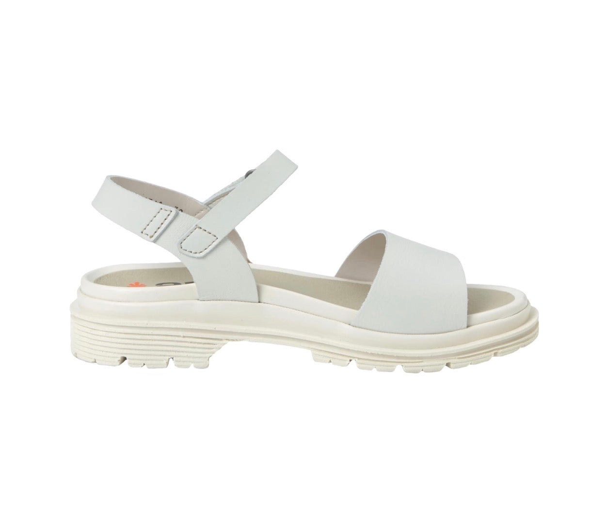 Art 1548 Birmingham Nappa Cream Light Grey Sandal Made In Spain