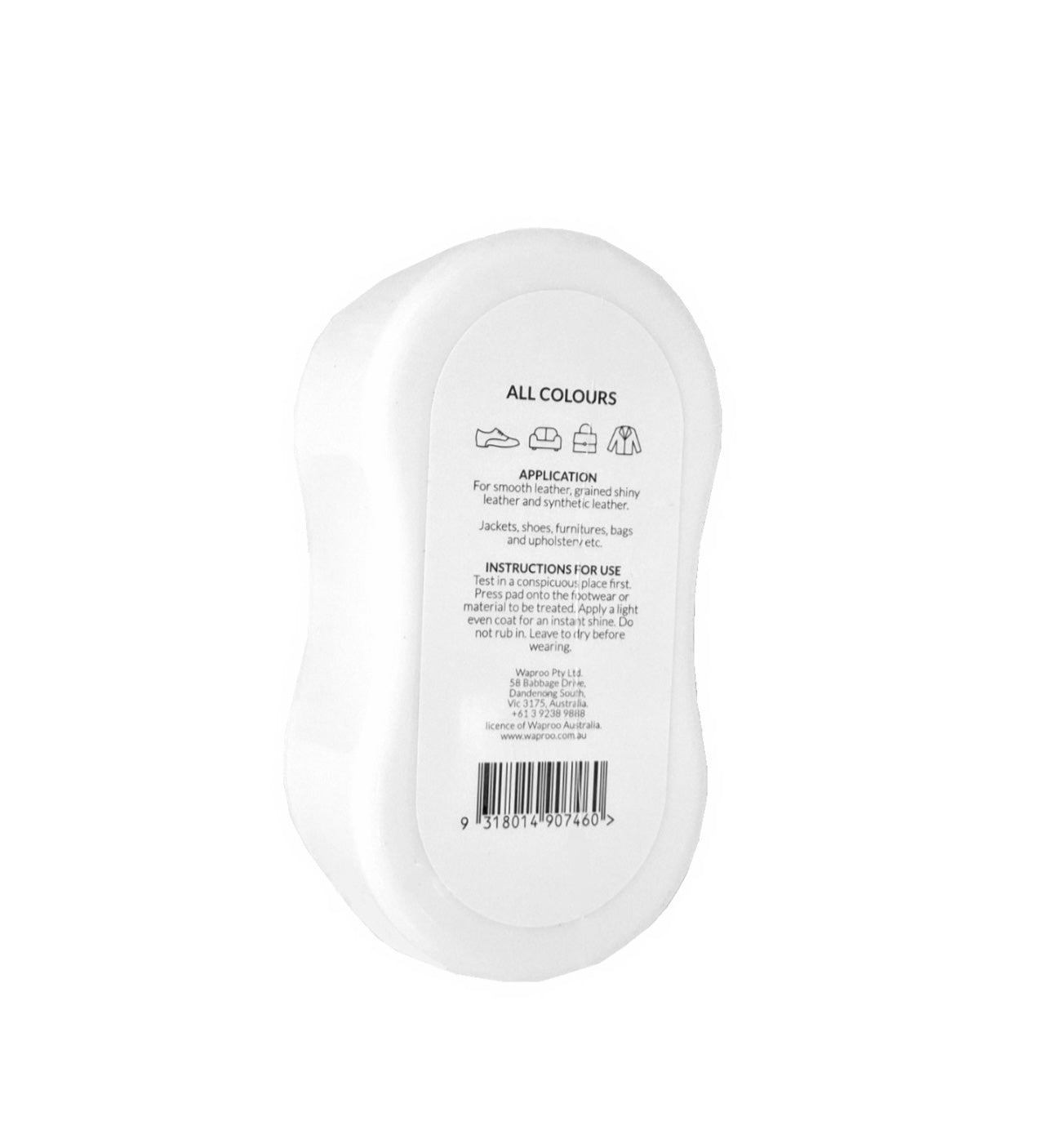 Waproo All Colours For Smooth Leather And Synthetic Leather Instant Shine Shine Sponge