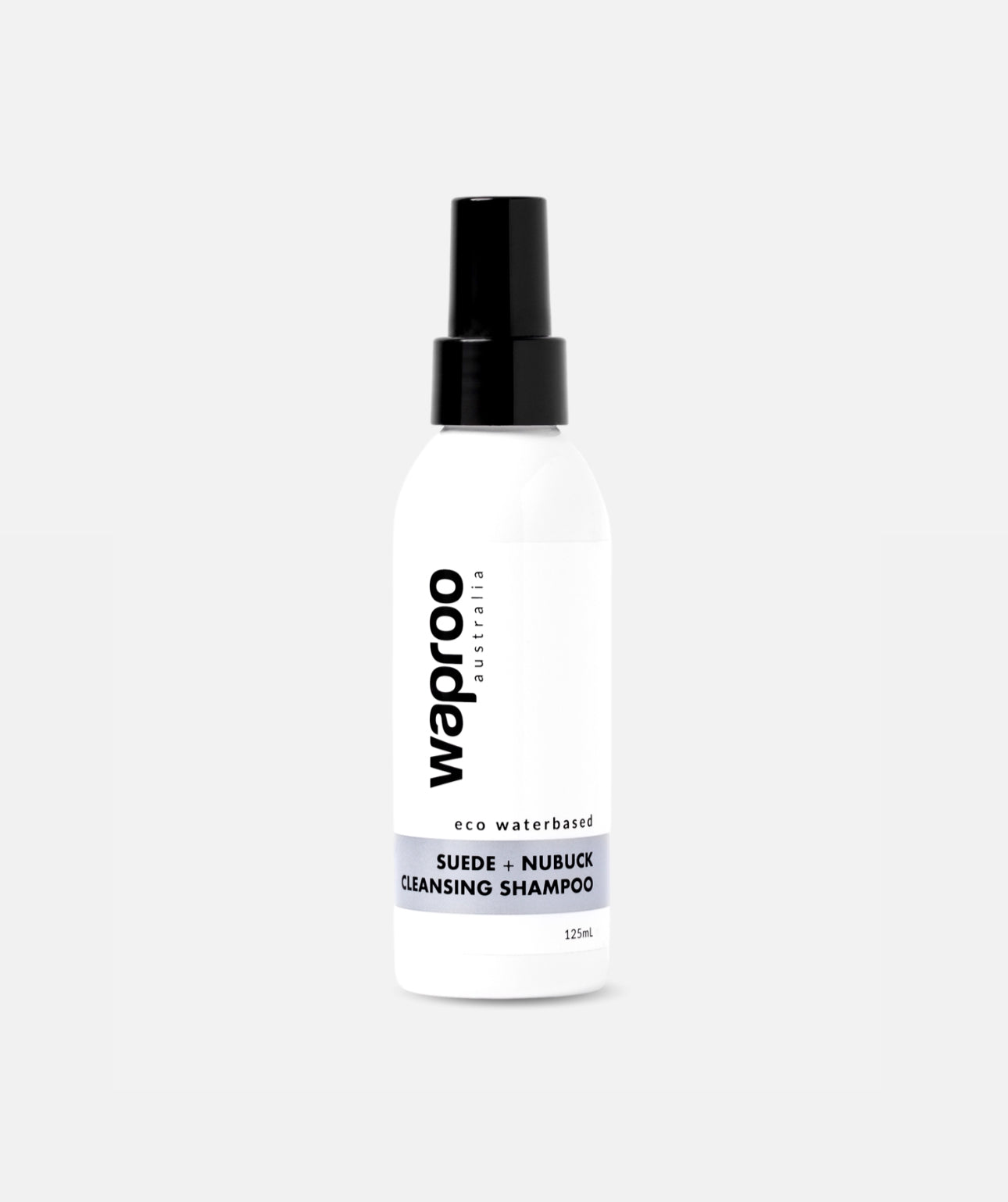 Waproo Suede + Nubuck Cleansing Shampoo 125ml Made In Australia