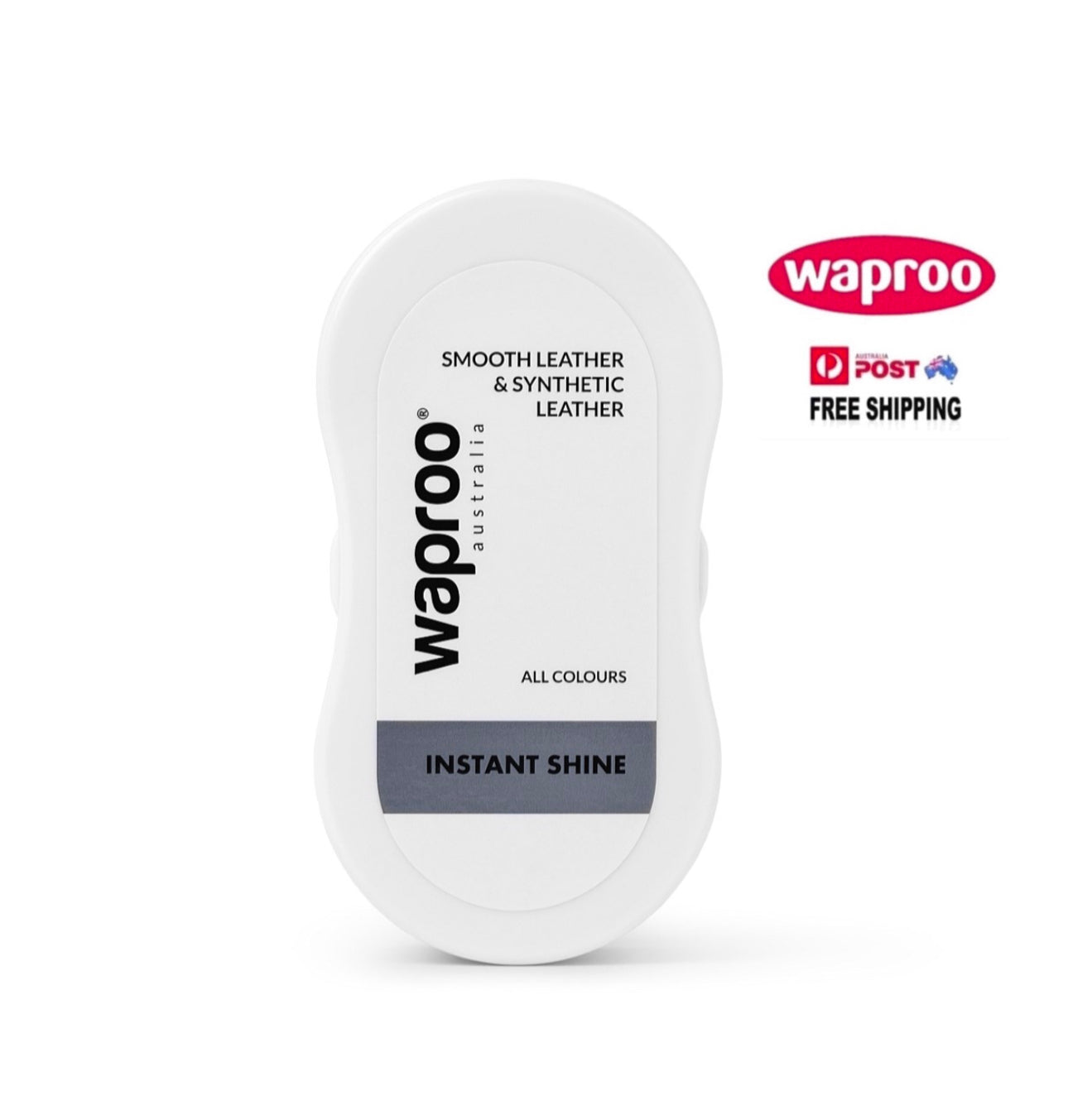 Waproo All Colours For Smooth Leather And Synthetic Leather Instant Shine Shine Sponge