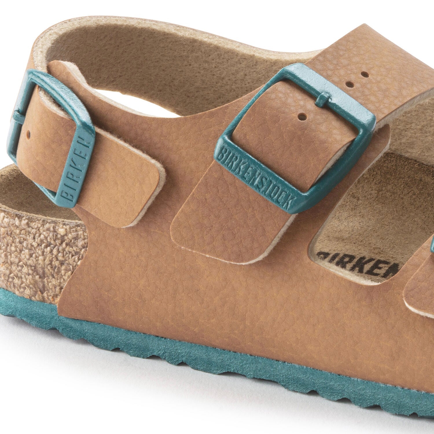 Birkenstock Milano Kids Kinder Desert Soil Ginger Brown Birko-Flor Made In Germany