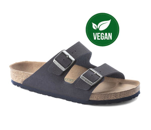 Birkenstock Arizona Desert Dust Indigo Blue Microfiber Vegan Made In Germany