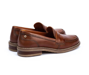 Pikolinos Aldaya W8J-3541 Cuero Light Tan Brown Loafer Slip On Shoe