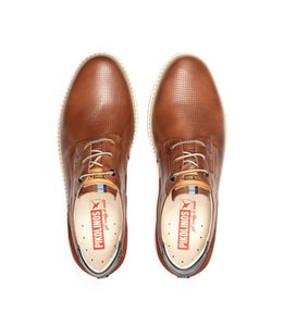 Pikolinos Olvera M8A-4222C1 Cuero Light Tan 3 Eyelet Shoe