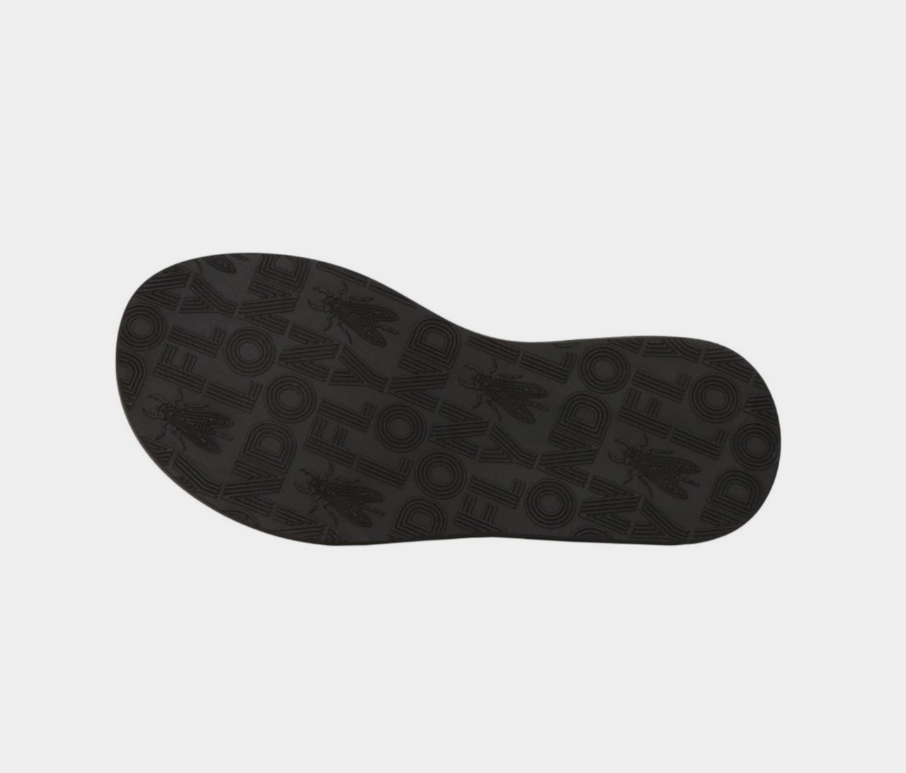 Fly London Bady281Fly Black Bridle Leather Open Toe Sandal Made In Portugal