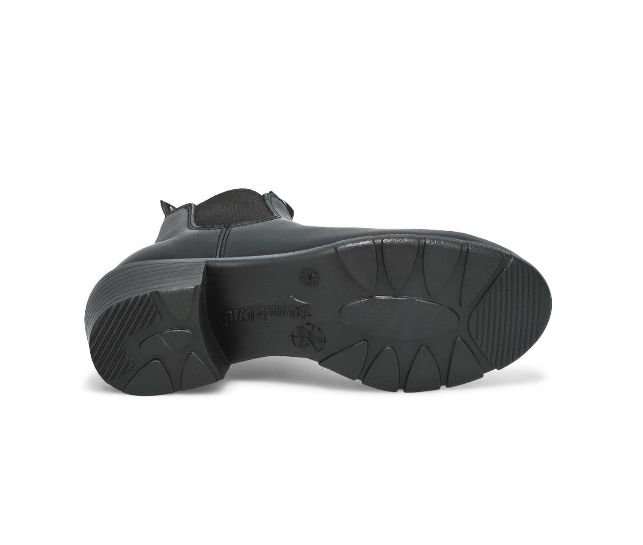 Blundstone 1671 Black Elastic Sided Cuban Heel Boot