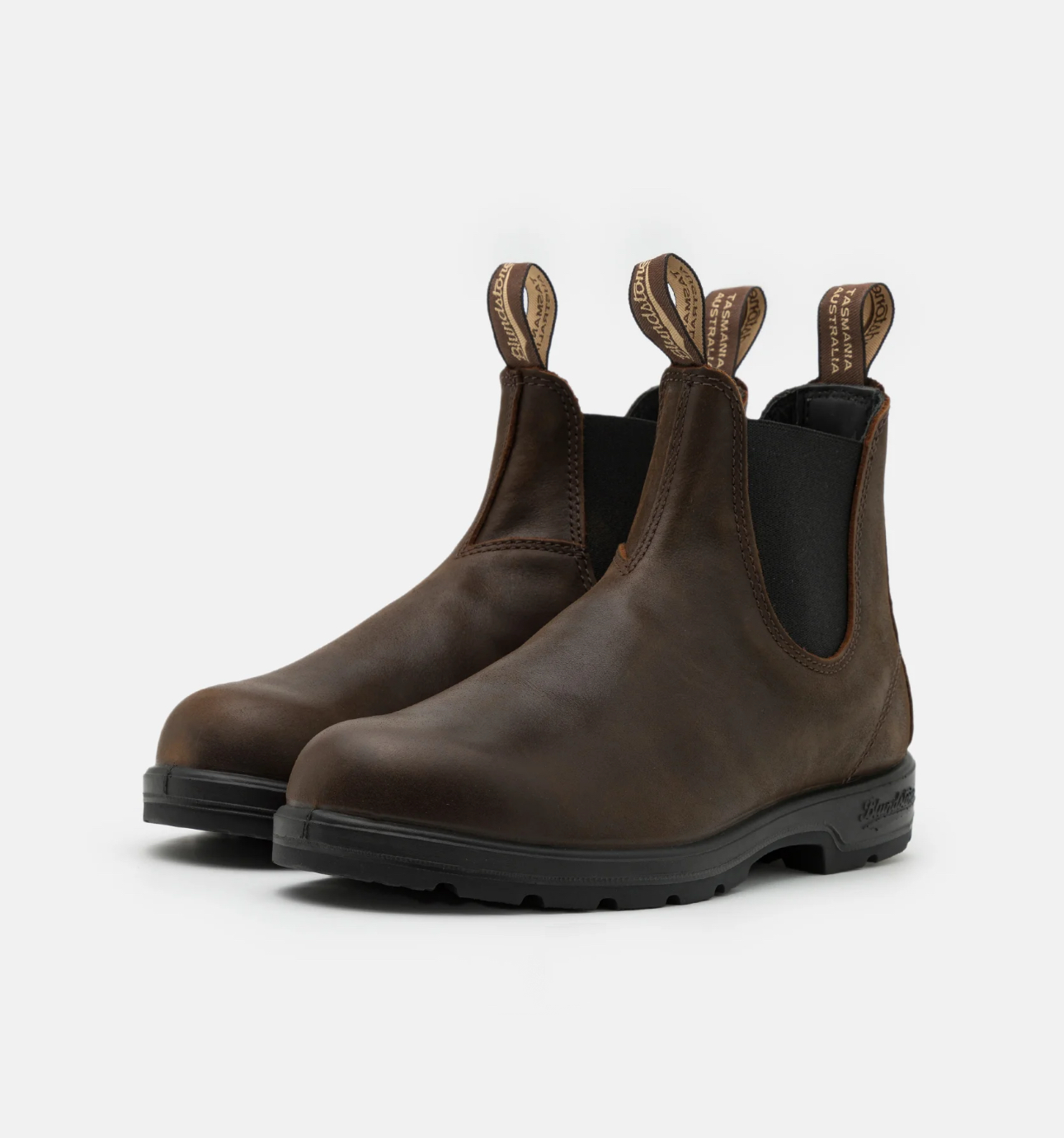 Blundstone 1609 Antique Brown Soft Toe Elastic Sided Boot