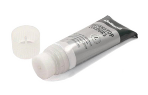 Collonil Waterstop 021 Perlato Metallic Cream Sponge Applicator Tube 75ml Made In Germany