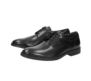 Sioux Foriolo-707-H Black Schwarz 4 Eyelet Lace Up Paded Collar Shoe