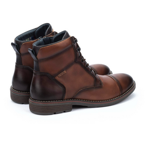 Pikolinos York M2M-8156C1 Cuero 6 Eyelet Zip Ankle Boot