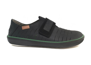 El Naturalista NF91 Meteo Pleasant Black Velcro Slip On Shoe Made In Spain