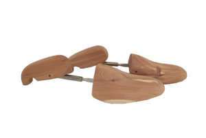 Pedag Jazz Cedar Wooden Shoe Trees For Mens Walking Shoes Size 44-45 Made In Germany