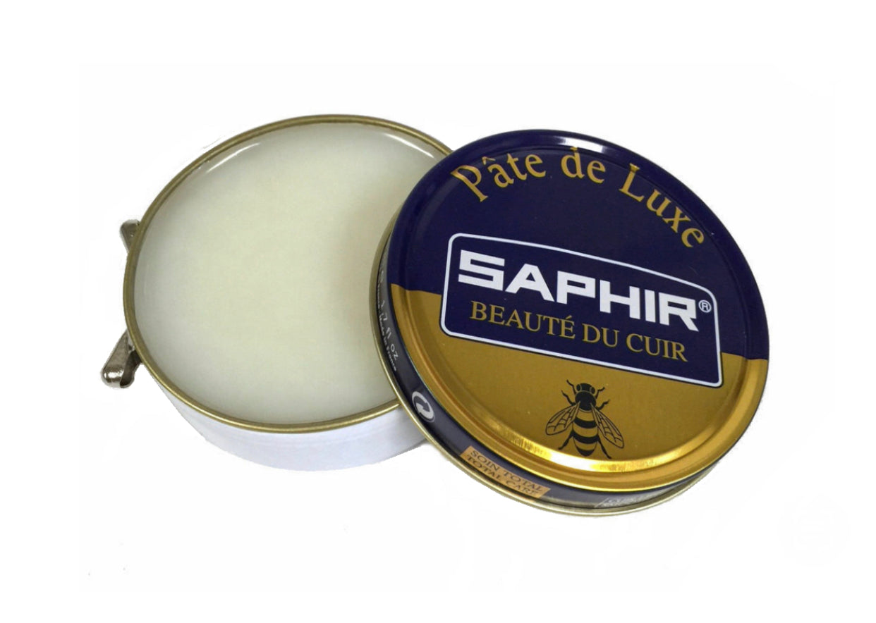 Saphir Neutral Pate de Luxe Beauté du Cuir Wax Polish 50ml Made In France