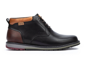 Pikolinos Berna M8J-8181 Black 4 Eyelet Boot