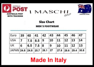 Imaschi Gold 1108 Black Leather Vitello Morbido Nero Loafers Slip On Shoes Made In Italy