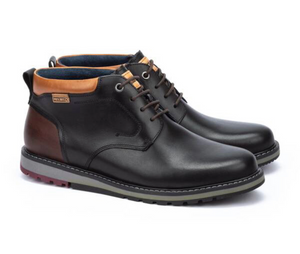 Pikolinos Berna M8J-8181 Black 4 Eyelet Boot