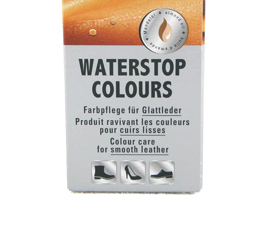 Collonil Waterstop 021 Perlato Metallic Cream Sponge Applicator Tube 75ml Made In Germany