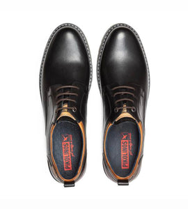 Pikolinos Berna M8J-4183 Black 4 Eyelet Shoe