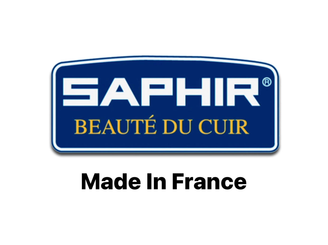 Saphir Oiled Leather Cuirs Gras Neutral Cream Polish 125ml Made In France