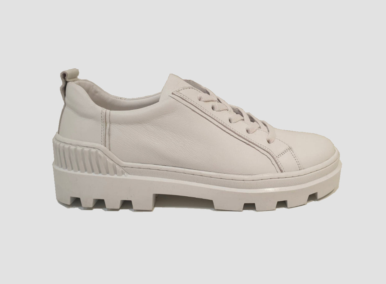 Sala Europe Palladium White 5 Eyelet Platform Shoe Made In Turkey