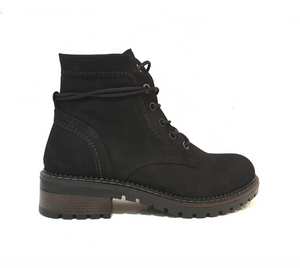 Sala Europe Logger Black 6 Eyelet Ankle Boot Made In Turkey