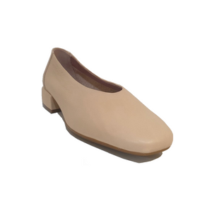 Wonders C-5008 California Palo Beige Cream Leather Court Shoe Made In Spain